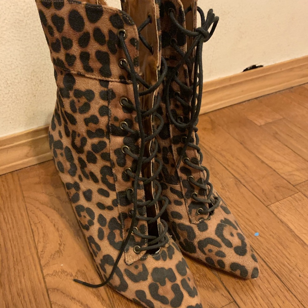Fashion nova cheetah heels